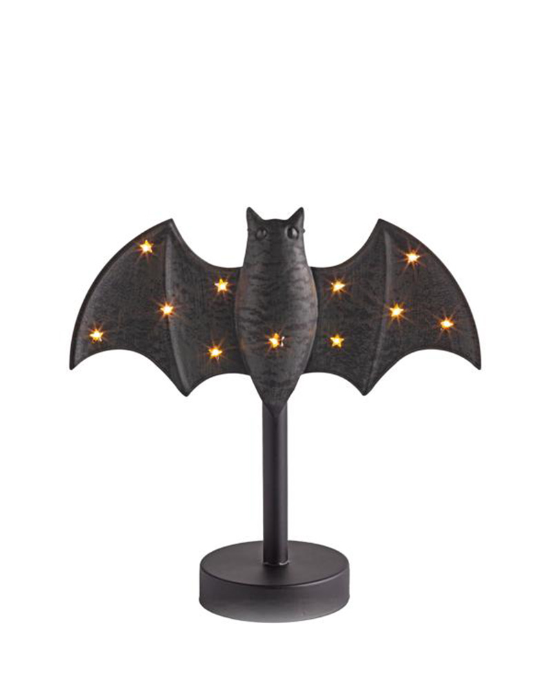 Twinkle Bat Candlestick 7.25"