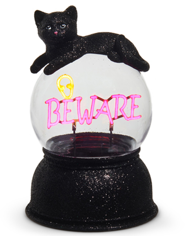 Cat Globe Neon Light 7"