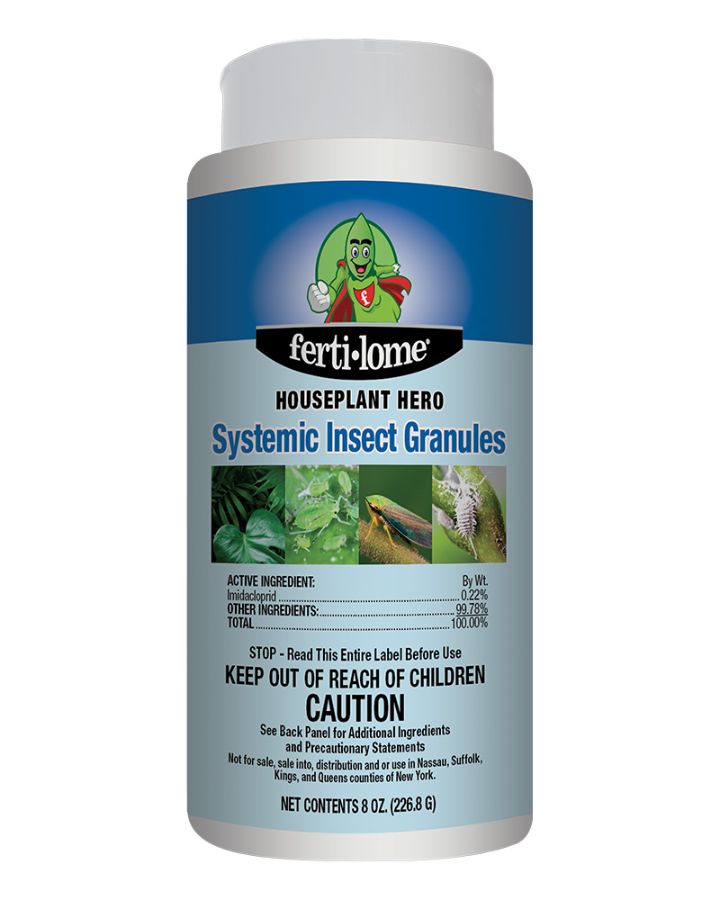 Fertilome Houseplant Hero Systemic Insect Granules 8oz