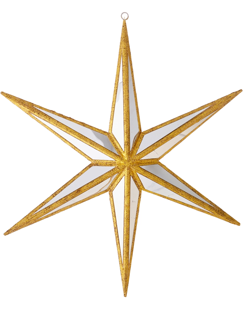 Mirrored Star Ornament 12"