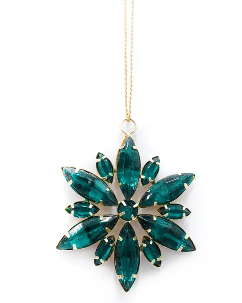 Majestic Jeweled Star Green 2.75"