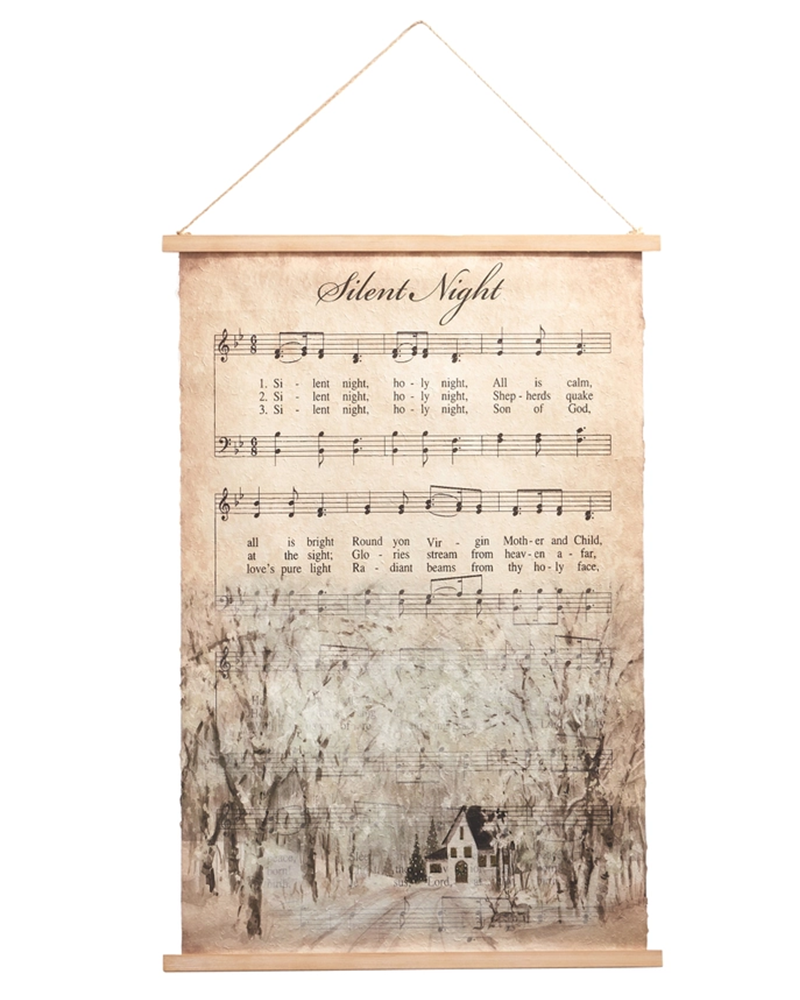 Music Sheet Hanging Tapestry 42.75"