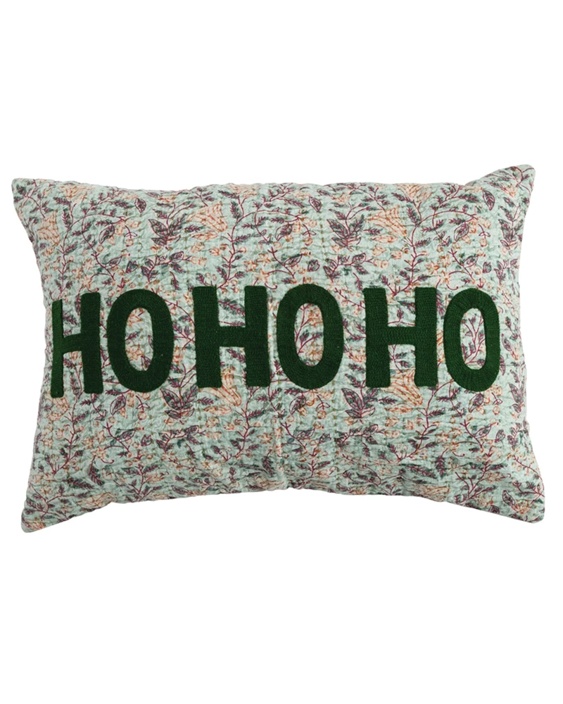 Ho Ho Ho Pillow 24"