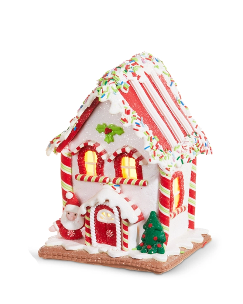 Gingerbread House Lighted 7.25"