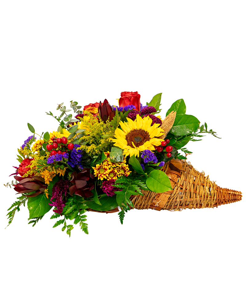 Bountiful Harvest Cornucopia from $90-$145