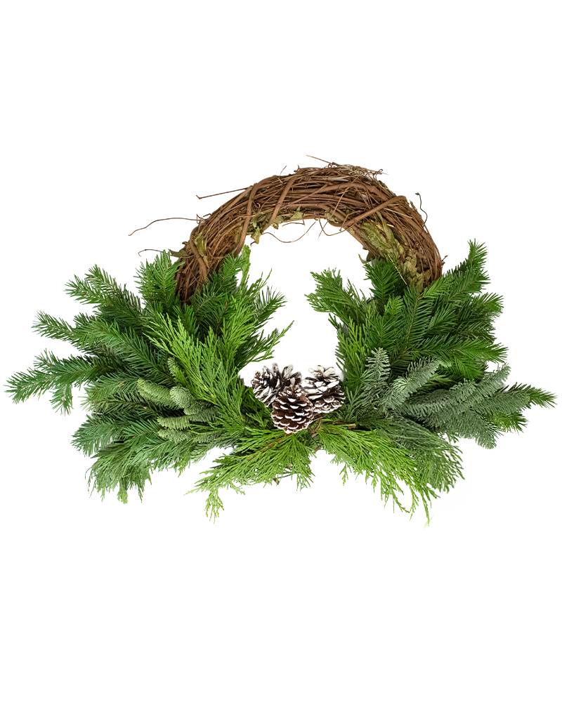 Moana Wreath Wicker 14"