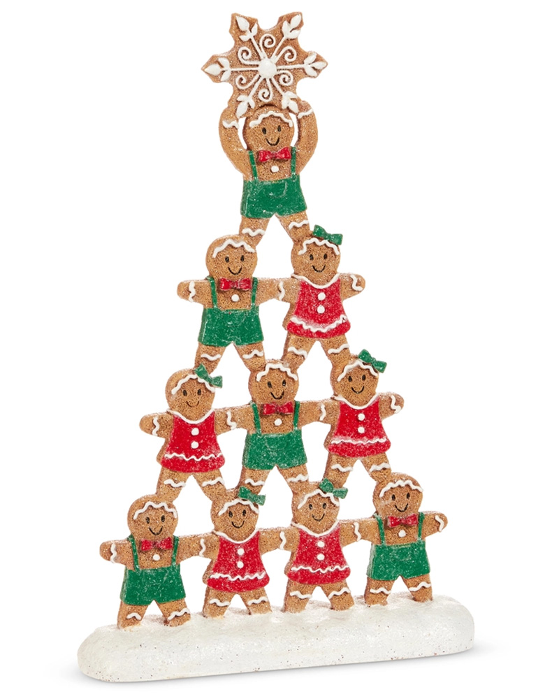 Gingerbread Tower 11.75"