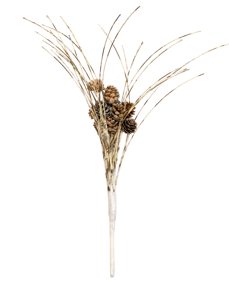 Birch Pinecone Pick