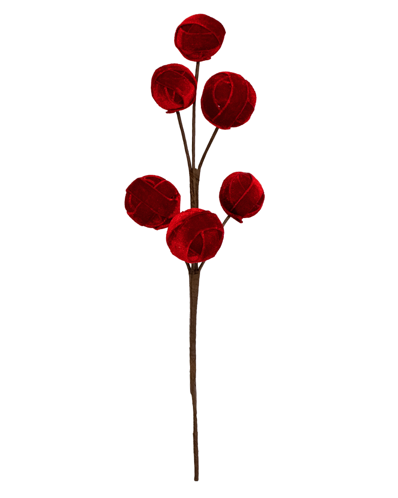 Red Velvet Ball Pick