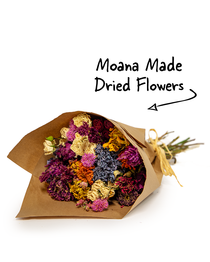 Moana Made Dried Flower Wrap Deluxe