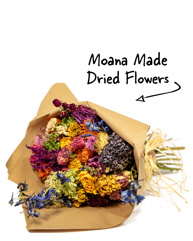 Moana Made Dried Flower Wrap Premium