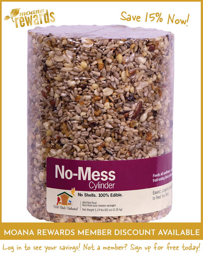 No-Mess Birdseed Cylinder Large