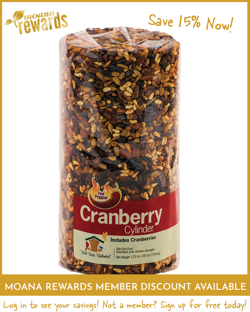 Hot Pepper Cranberry Birdseed Cylinder Small