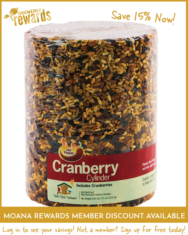 Hot Pepper Cranberry Birdseed Cylinder Large