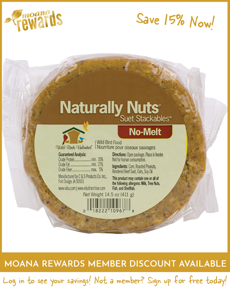 Suet No-Melt Stackable Naturally Nuts