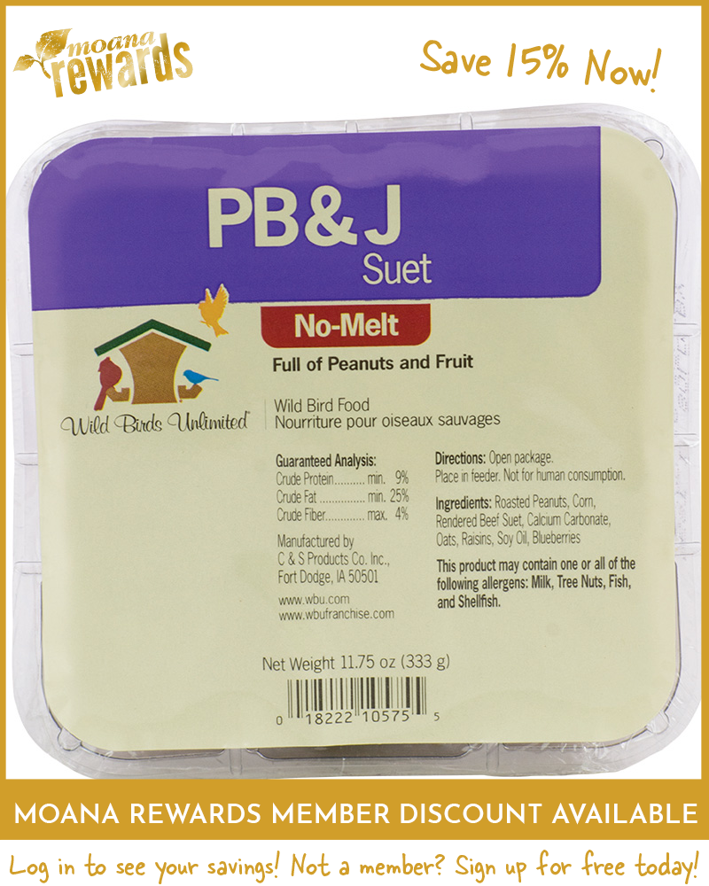 Suet Cake No-Melt PB & J