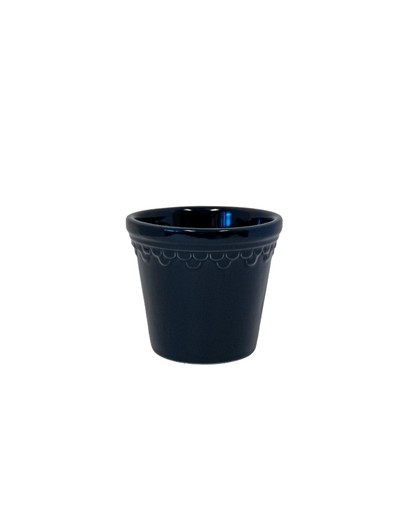 Kobenhavner Pot Glazed Sapphire Blue 12cm