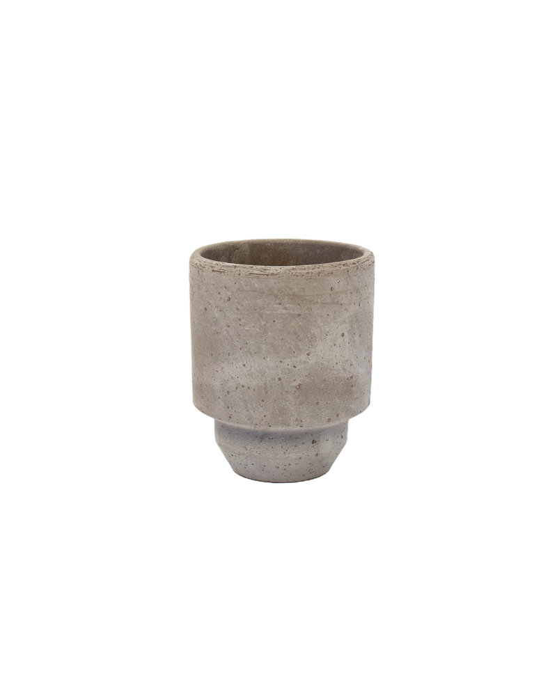 Hoff Pot Raw Grey 8cm