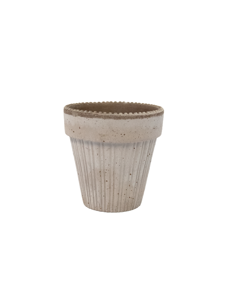Simona Pot Raw Grey 12cm