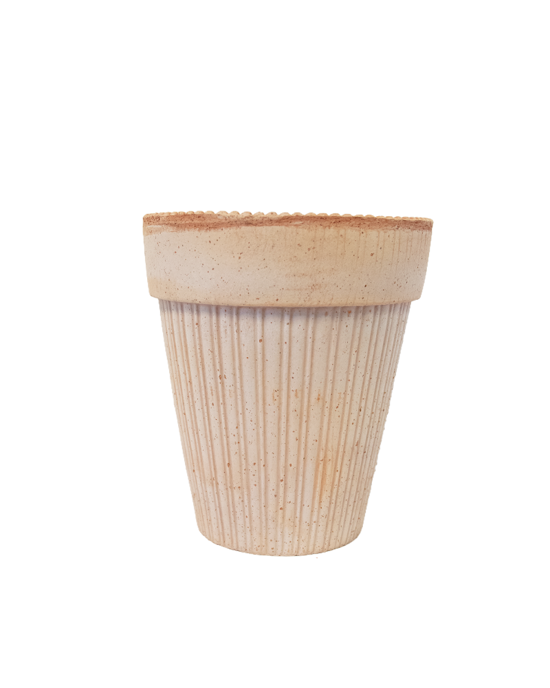 Simona Pot Raw Rosa 18cm