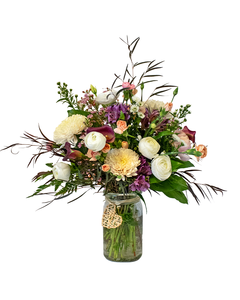 Rustic Romance Floral Arrangement from $65-$100