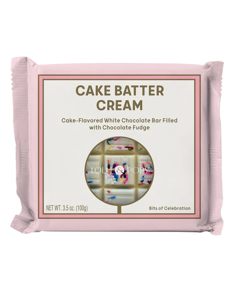 Cake Batter Cream Bar
