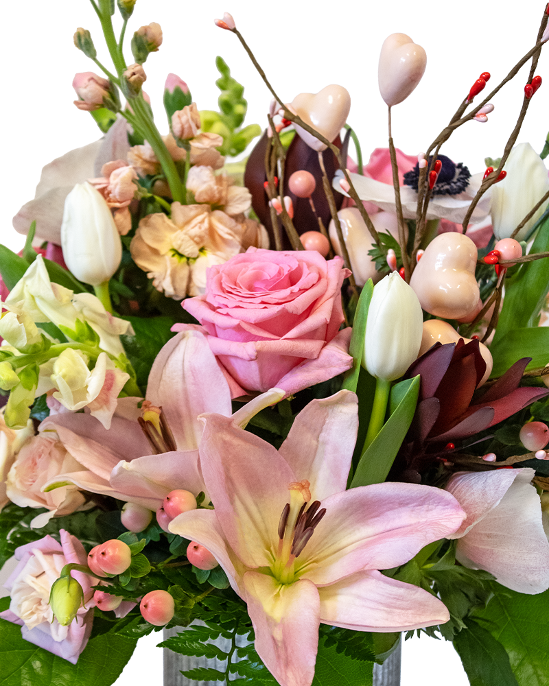 Pretty in Pink Floral Arrangement from $85-$125