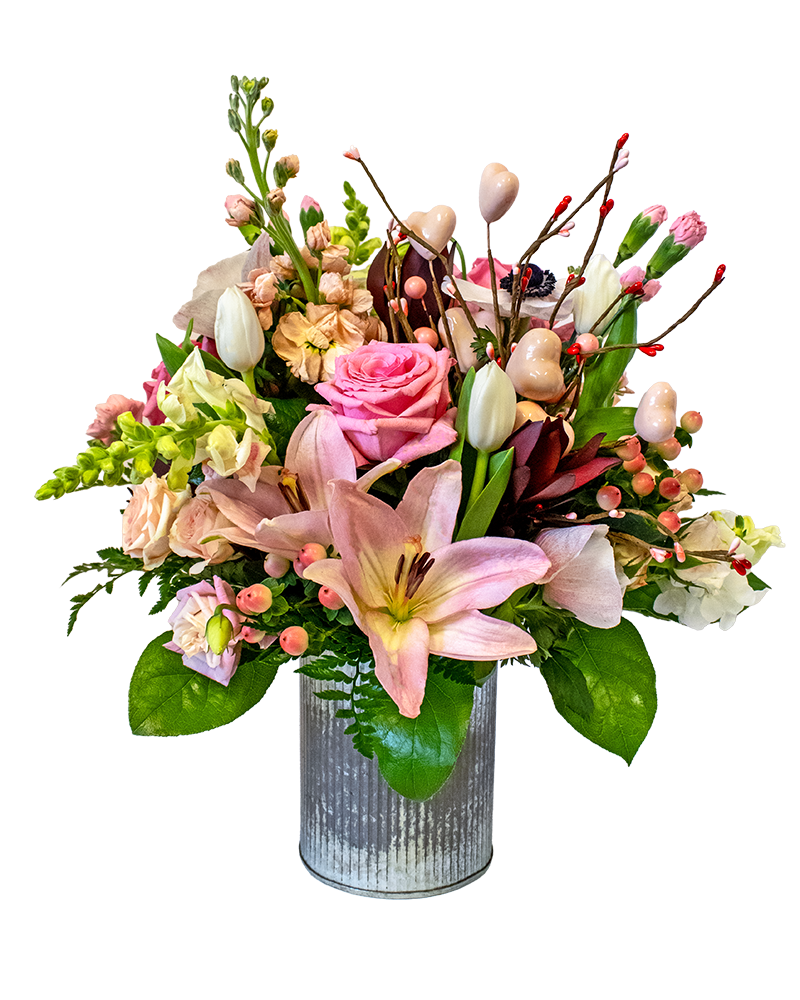 Pretty in Pink Floral Arrangement from $85-$125