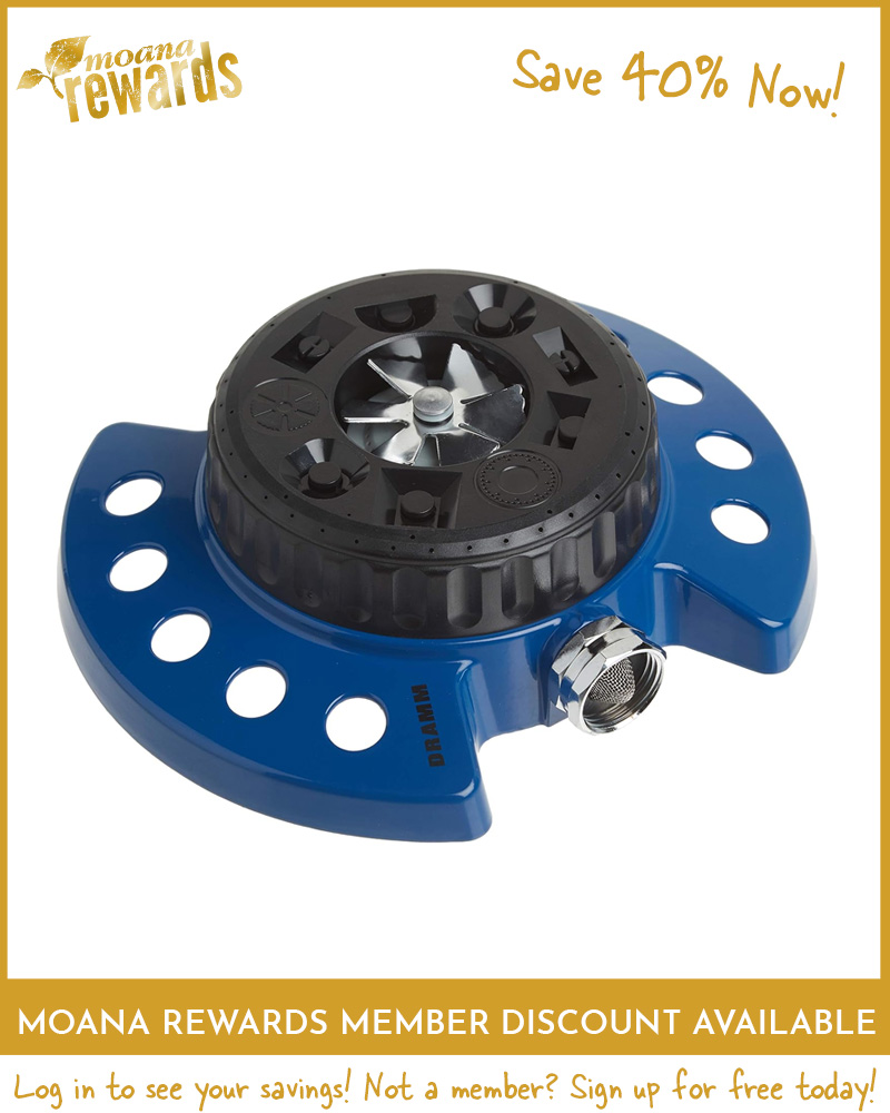 Dramm Turret Sprinkler Blue