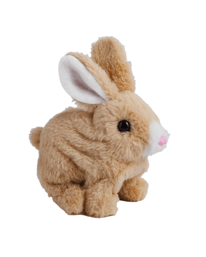 Plush Hoppin' Bunny Brown