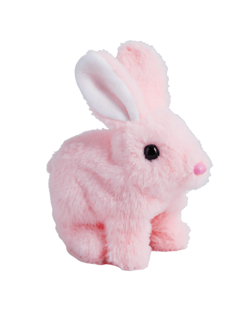 Plush Hoppin' Bunny Pink