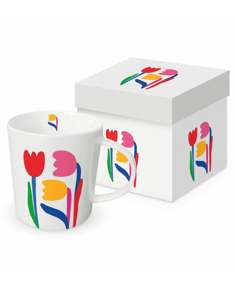 Tulipes Mug in Gift Box