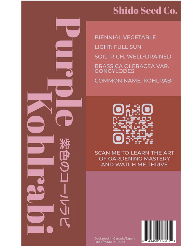 Kohlrabi Purple Delicacy