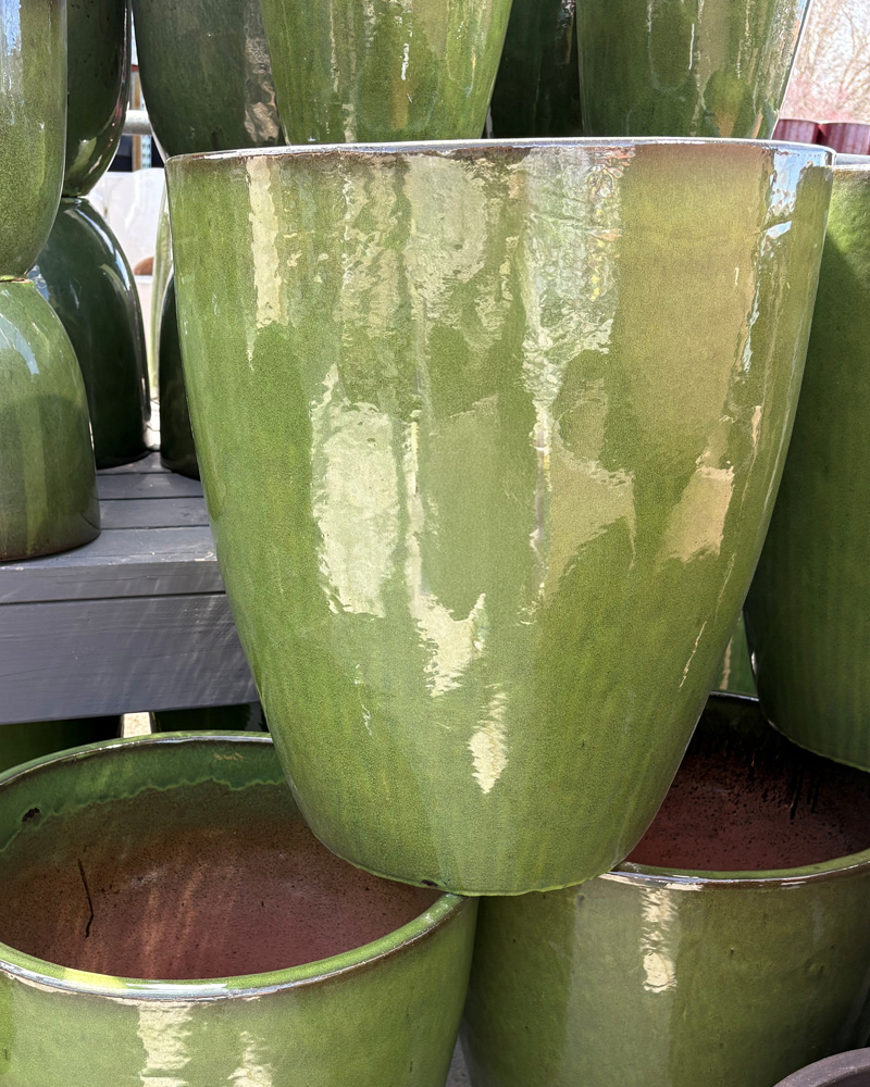 Tall Standard Pot Tropical Green 20"