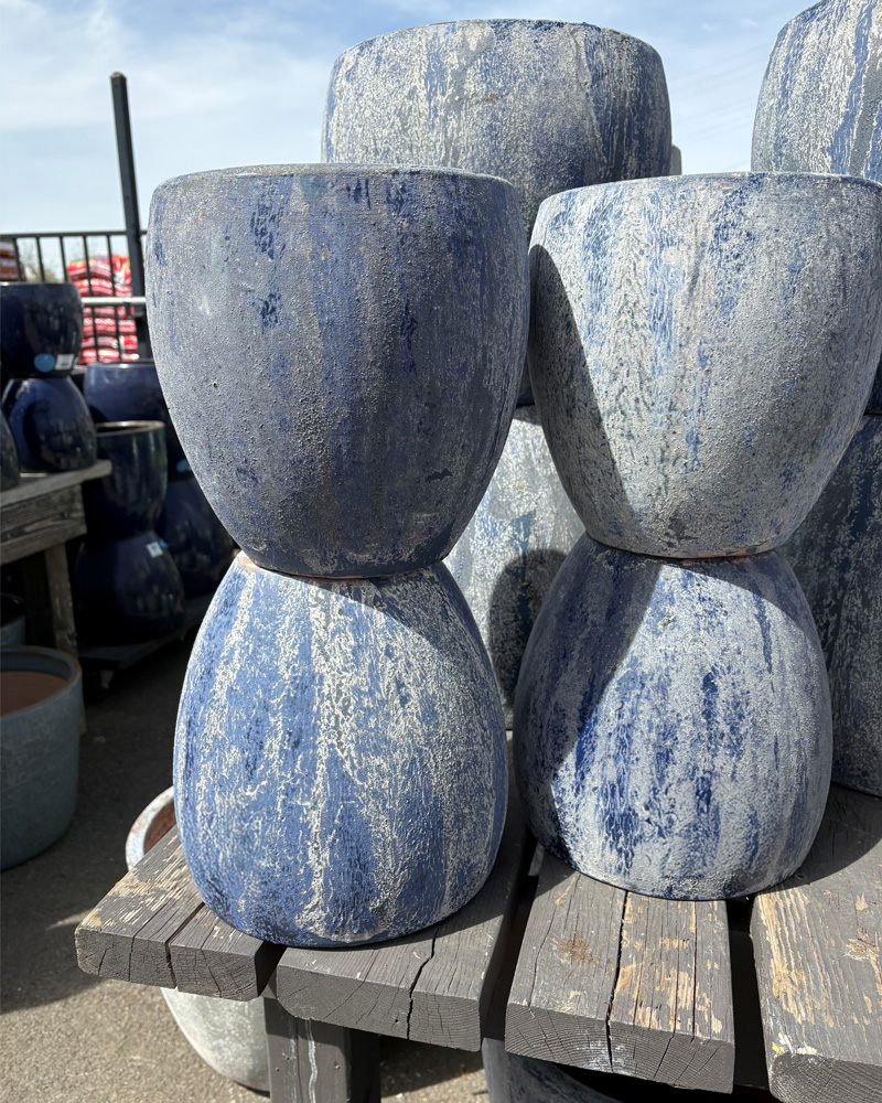 Kalena Pot Splash Blue 10.75"