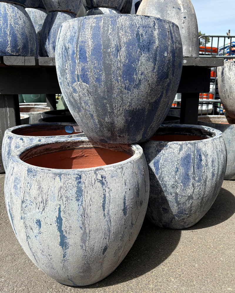 Kalena Pot Splash Blue 19"