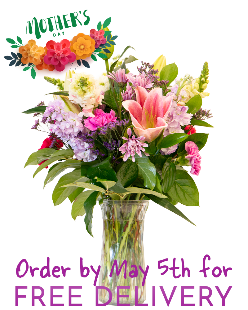 Summer Colors Floral Arrangement from $75-$115