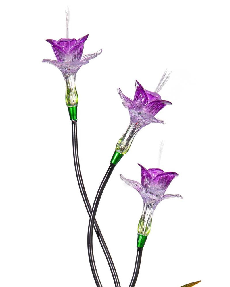 Solar Stake Optical Lily 42\"