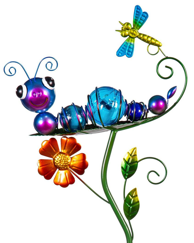 Solar Stake Caterpillar 36\"