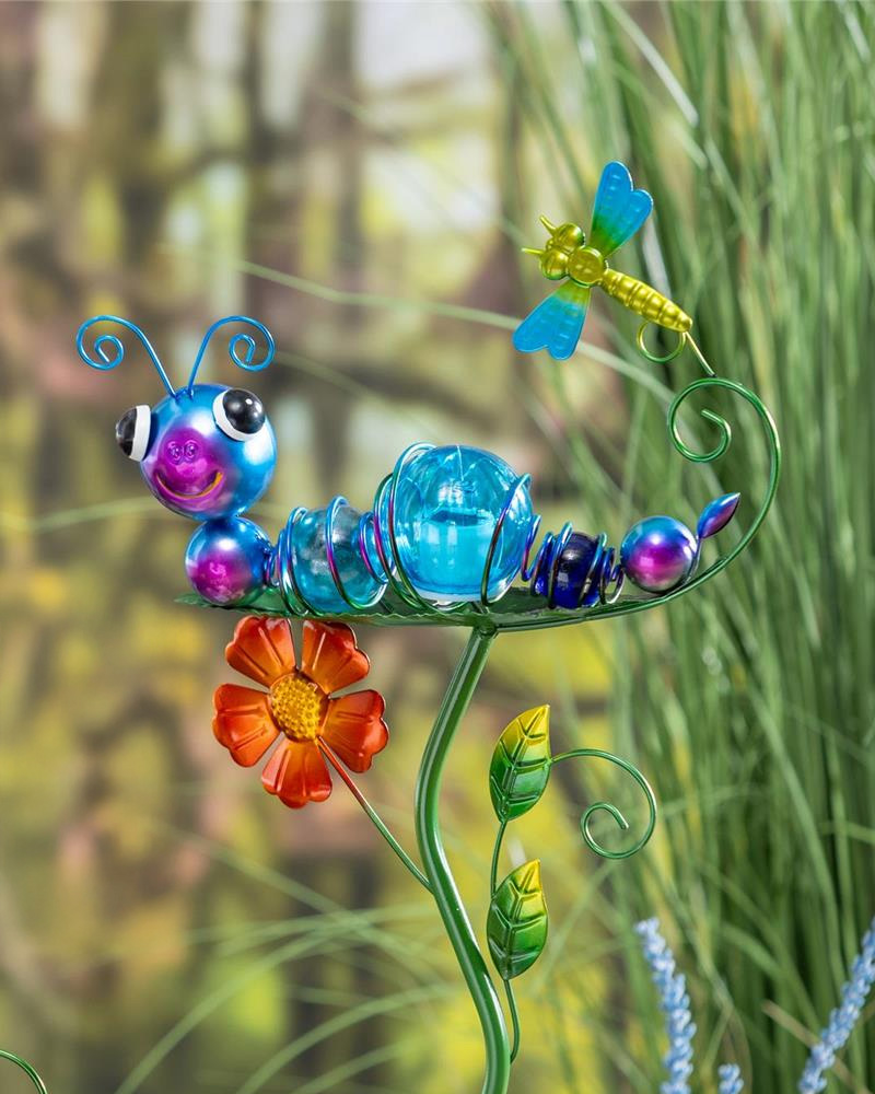 Solar Stake Caterpillar 36\"