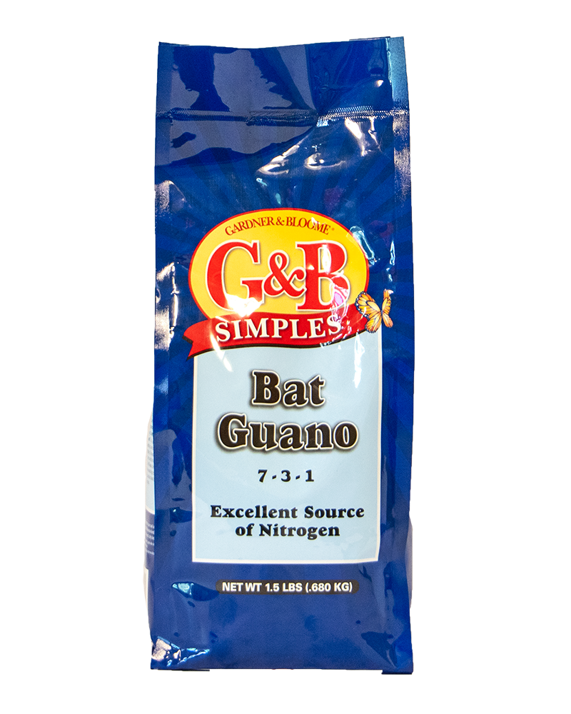 G&B Organics Bat Guano 1.5lbs