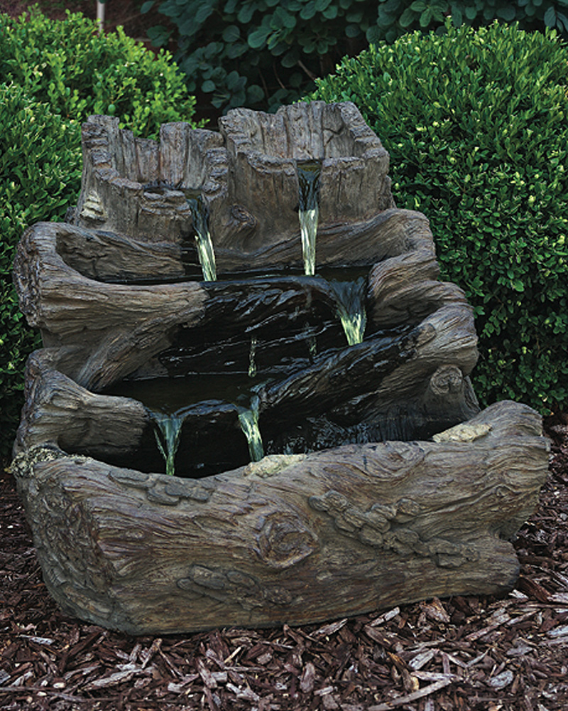 Log Spills Fountain