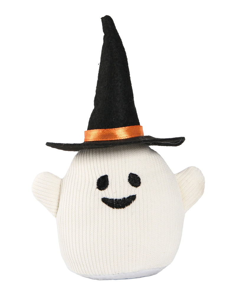 Ghost with Witch Hat Mini Plush 5.75"