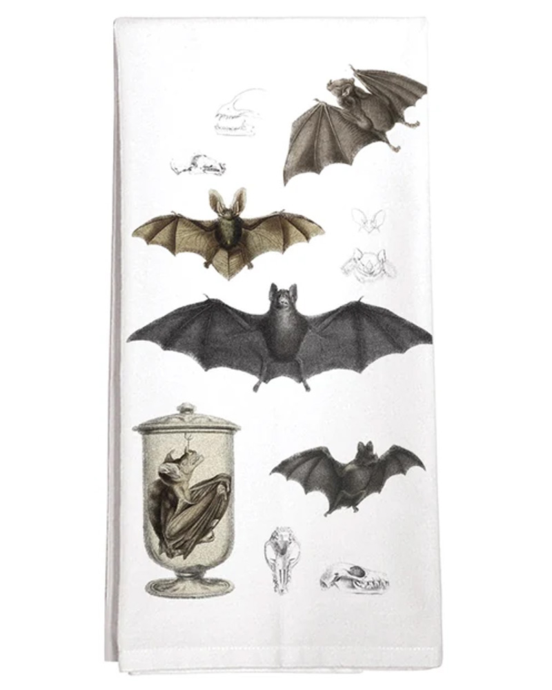 Towel Bat Collage 30"x30"