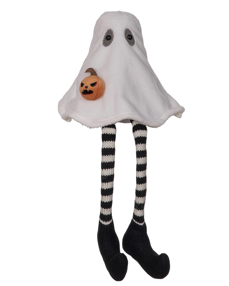 Plush Ghost Shelf Sitter 11.75"