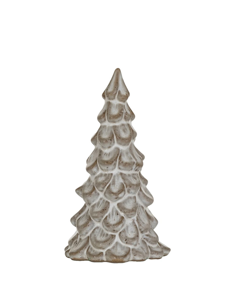 Reactive Glaze Tree Cream 5.5"
