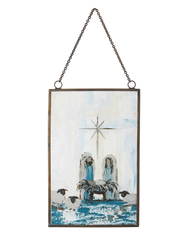 Holy Family Ornament 6"