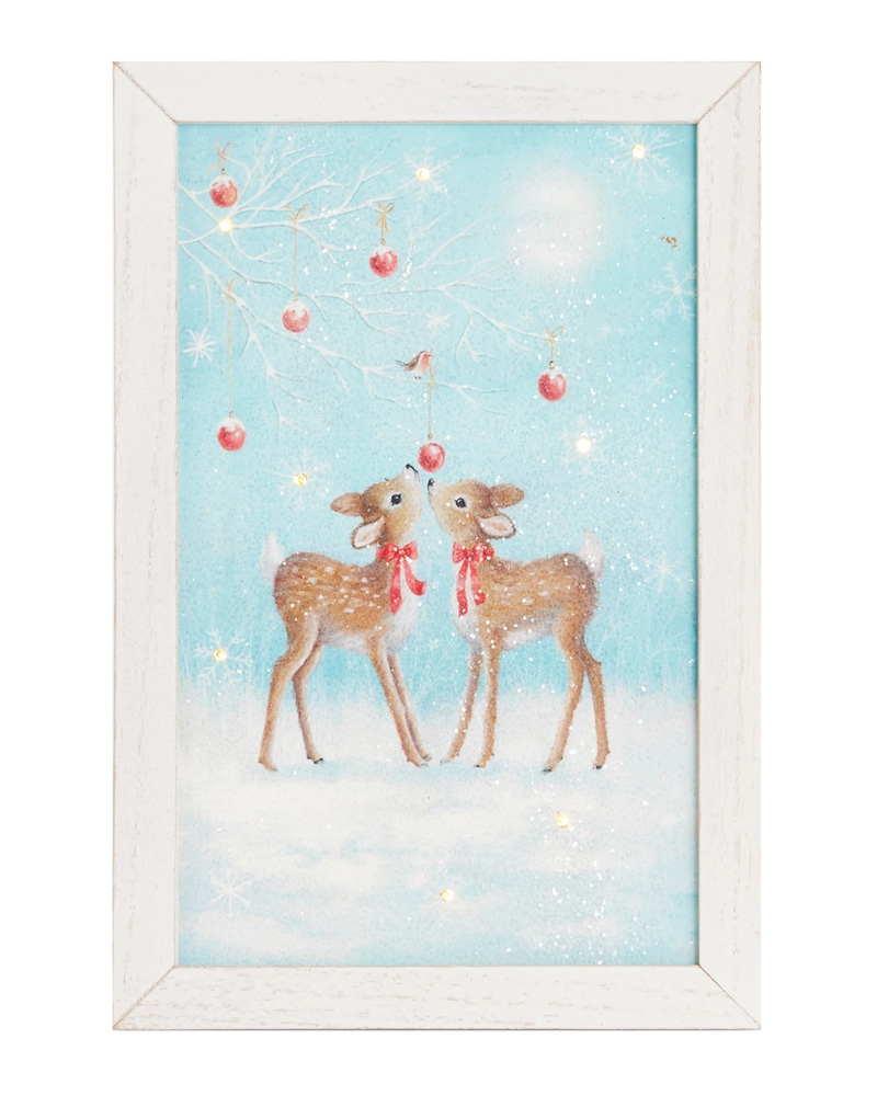 Winter Wonders Lighted Print 11.75"