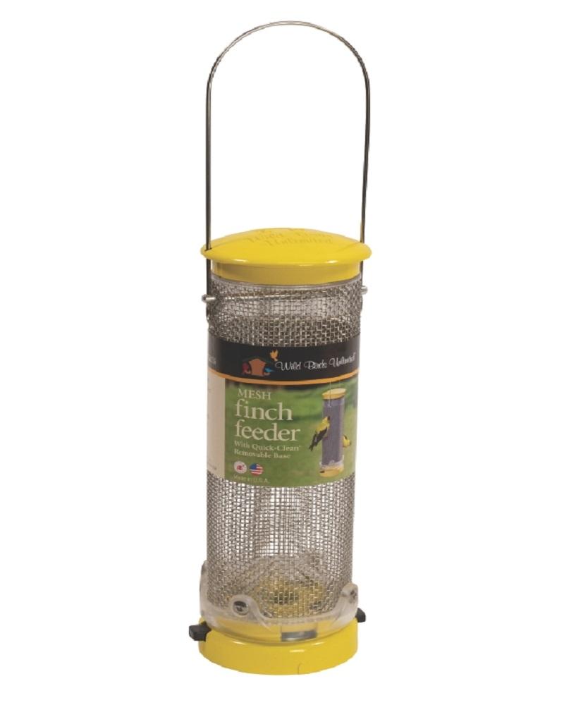 Finch Tube Feeder With Quick-Clean Mesh Small