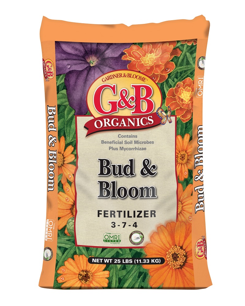 G&B Organics Bud & Bloom Fertilizer (3-7-4) 25lbs